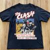 Ретро Футболка The Clash Концерт Мужская S-235XL 9D212 Унисекс
