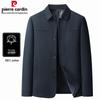 Pierre Cardin Men's 100% Cotton Casual Lapel Jacket