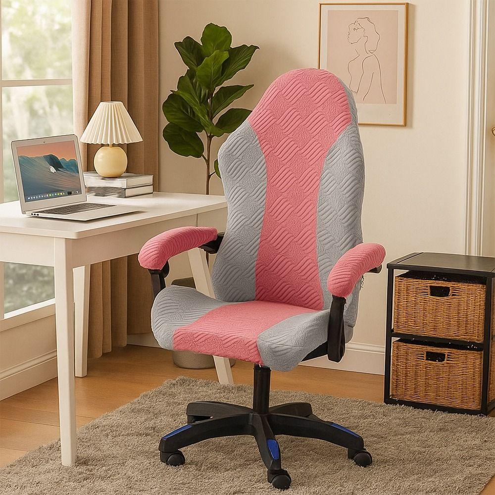 3D Jacquard Esports Chair Covers Elastic Computer Chair Covers Office Chair Covers  Computer Desk