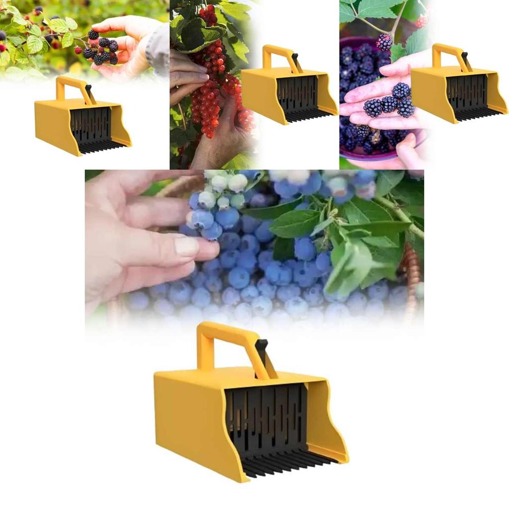 Berry Picker Plastic Harvesting Tool For Outdoor And Home Garden Fruit Picking
