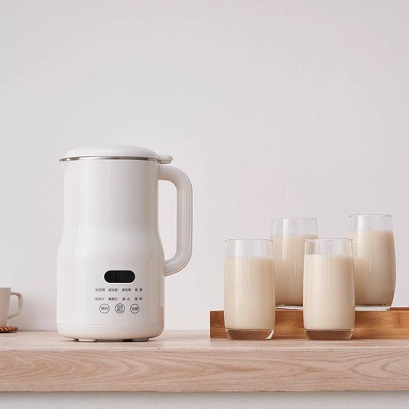 1л Мини Многофункциональная Машина Для Приготовления Соевого Молока Низкий Уровень Шума С Технологиями Разрушения Стенок Без Фильтра Машина Для Приготовления Соевого Молока Для Завтрака