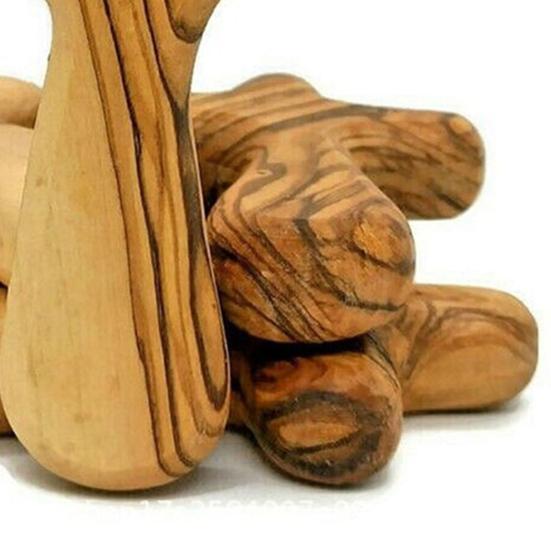 Деревянный крест, украшение, крест, мое сердце, эмоциональная поддержка, карманный обнимание, ручной крест для мужчин и женщин, молитва веры, ободряющий подарок