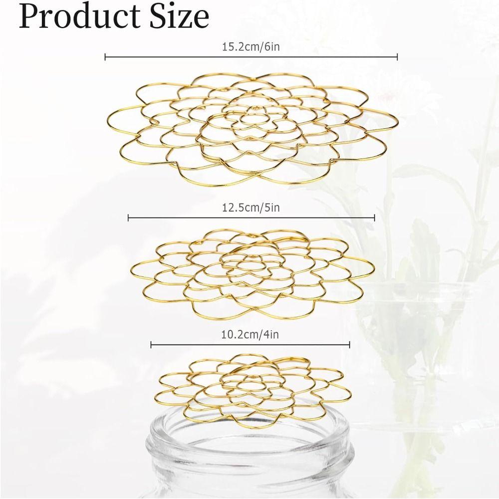 Reusable Flower Arranger Holder Bouquet Twister Flower Lid Supplies Floral Arrangement Holder