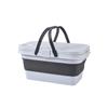 1pc Portable Collapsible Large Capacity Picnic Basket, Collapsible Plastic Storage Basket for Outdoor Party Home Party Barbecue