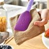 Heat-Resistant Silicone Spatula for Baking and Cooking Includes Butter Mixer and Cake Scraper Utensil Set