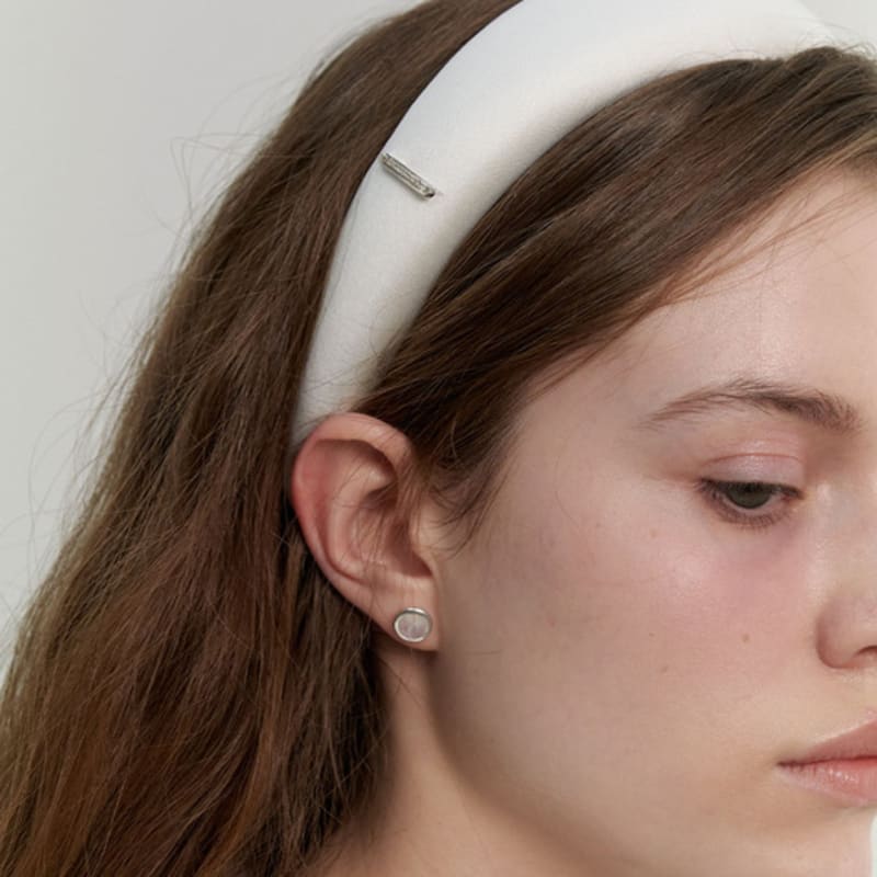 LOVE ME MONSTER Основная атласная повязка на голову с подкладкой L (L241MHA030)