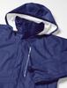 Top and Toray Coatex Blizzatec Rain Medium [Document] Rainwear, Bottom, Breathable, Waterproof, Lightweight, Suit, Navy,