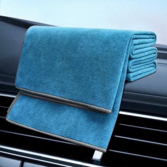 Car Cleaning Cloth Ultra Absorbent Thickened Lint-Free Towel for Spotless Interior Exterior Cleaning