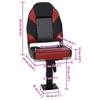 2 Piece Boat Seats with Pedestal