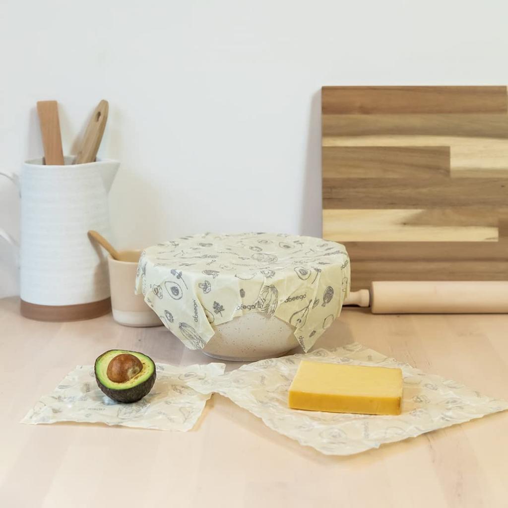 Abeego Beeswax Wrap Set Variety 3 Piece Set