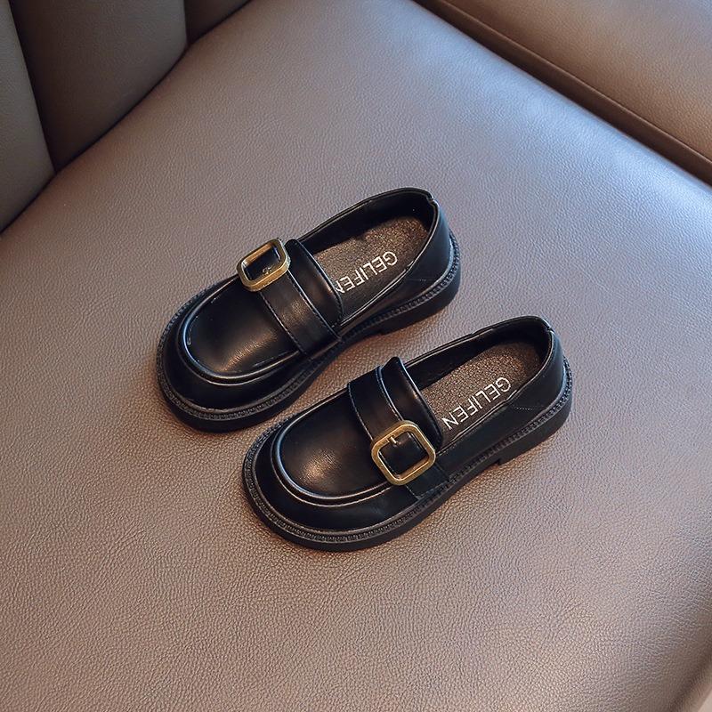 Новое поступление Туфли на мягкой подошве Винтажные Лоферы для Девочек, Повседневные Балетки и Туфли для Выхода Обувь для Девочек Удобная Молодежная Обувь