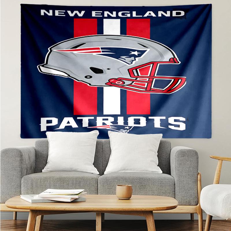 New England Patriots Gear Tapestry Accessories Playroom Tapestry, for Bedroom,Livingroom, dormitory Room Wall Decor Fan Birthday Gifts