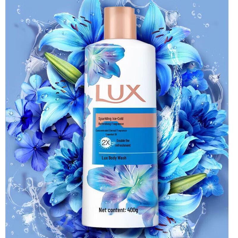 Lux Shimmering Icy Refreshing Shower Gel