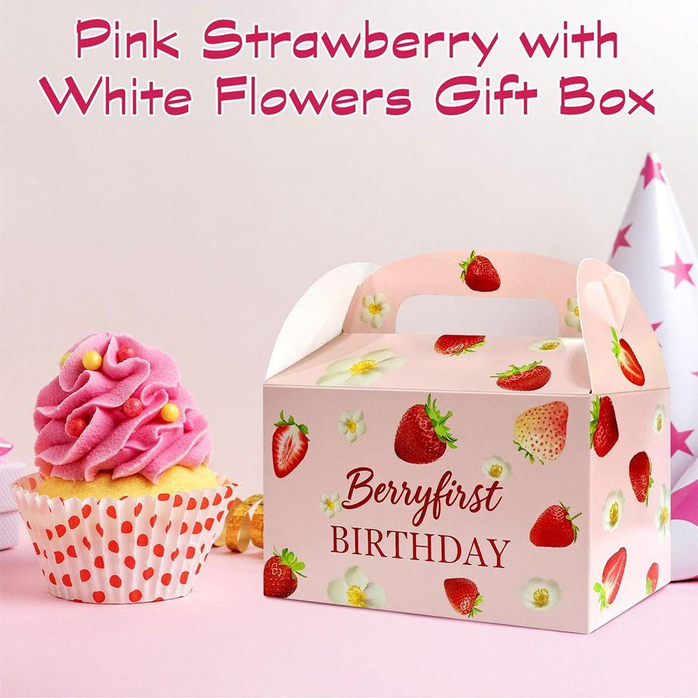 10PCS Paper Gift Packaging Box Empty Box Packing Case Cartoon Handhold Gift Boxes Baby Shower