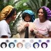 Hair Loss Cover Hair Styling Accessories Night Sleep Hat Chemo Caps Satin Bonnet Head Wrap Hats