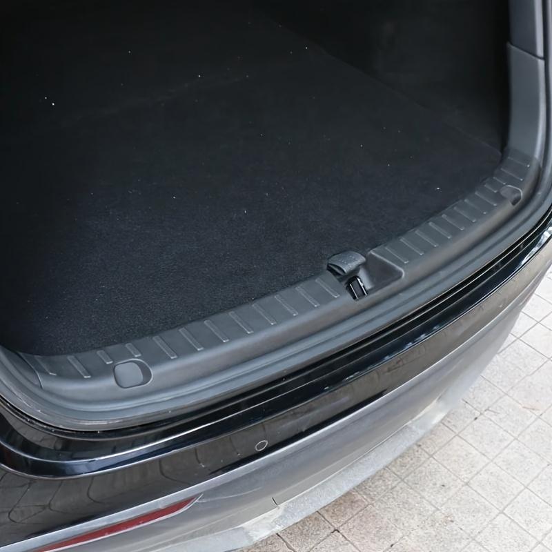 For Tesla Model Y Trunk Sill Protector Premium TPE Rubber Boot Bumper Guards with ABS Sides Bar Fender Cover for Enhanced amagi