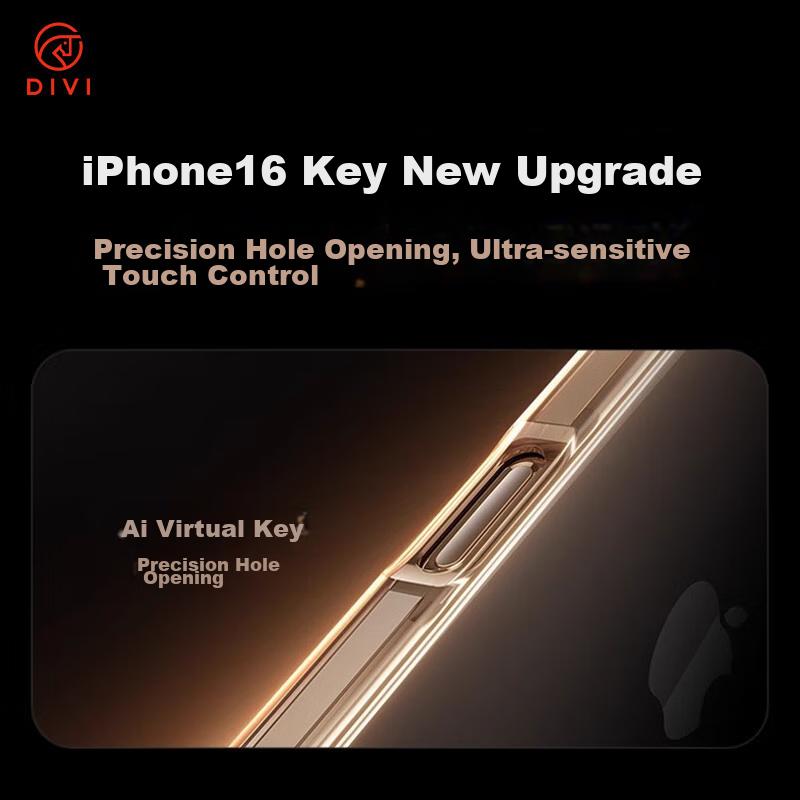 Yellowing Compensation | Ice Clear StyleIPhone 16 Pro Max Case, Transparent Ultra-Thin Airbag Shockproof Silicone Soft for Apple IPhone 16 Pro Max