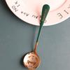 Ретро милый мультфильм многофункциональный совок ложка школьные подарки нержавеющая сталь домашняя лопата ложка креативный утолщение прекрасный десерт торт аксессуары