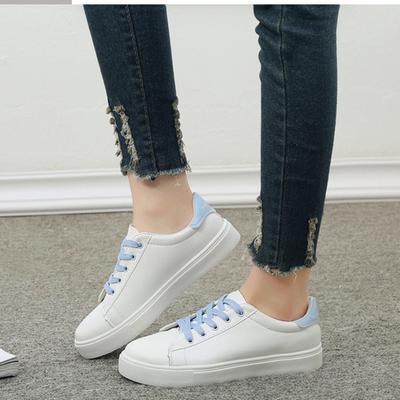 Женские кроссовки 2024 года, модные дышащие вулканизированные туфли из искусственной кожи на платформе, белые повседневные туфли на шнуровке Zapatos Mujer