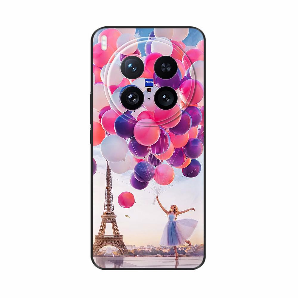 Для Vivo X200 Ultra Чехол Мягкий ТПУ Милый Мультяшный Расписной Задний Корпус Чехол Для Vivo X200 Pro Mini Чехлы Для Телефона Для Vivo X200 Pro 5G
