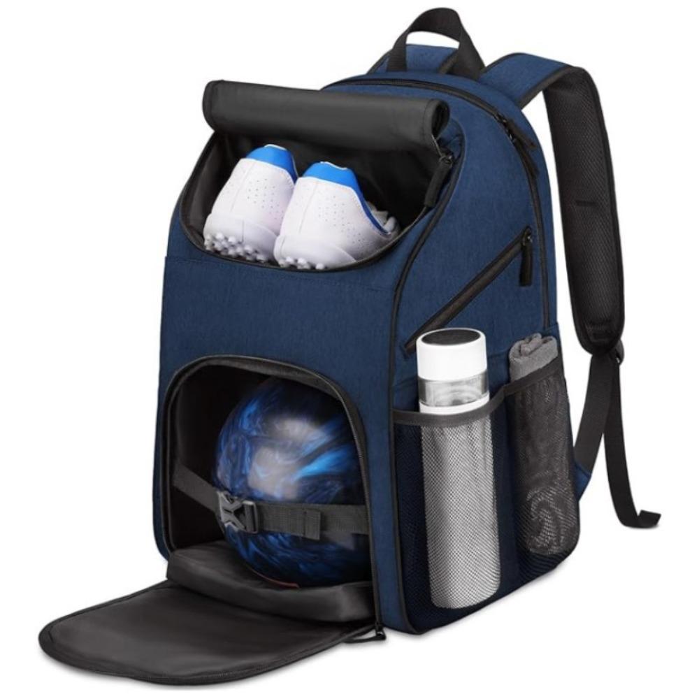 Large Capacity Bowling Ball Bag with Shoes Compartment Bowling Tote Bag for Men Women