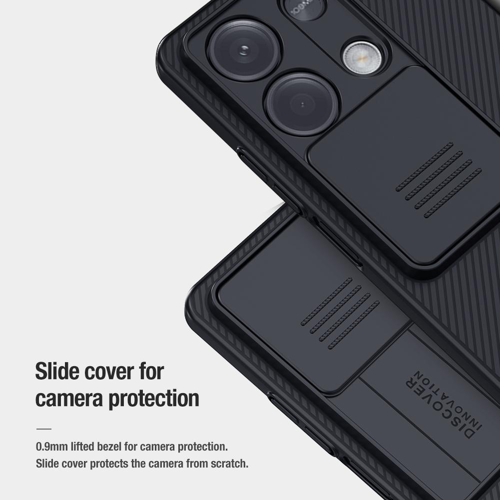Для Xiaomi Redmi Note 13 5G Чехол Nillkin CamShield Ультратонкий Чехол со Сдвижной Защитой Камеры для Redmi Note 13 Защитная Крышка с Линзой Приватности