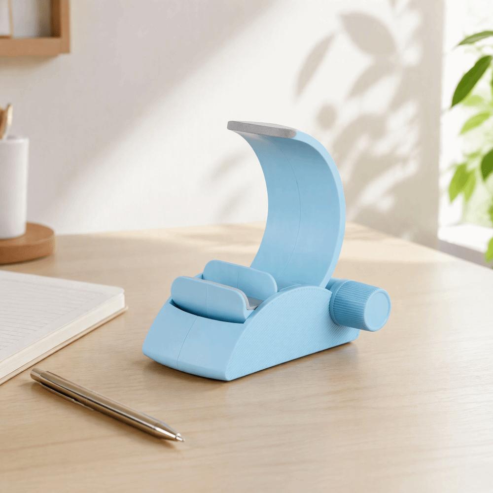 Adjustable Angle Mobile Phone Stand Gear Rotating Live Streaming Stand Hands Free Holder Vlog