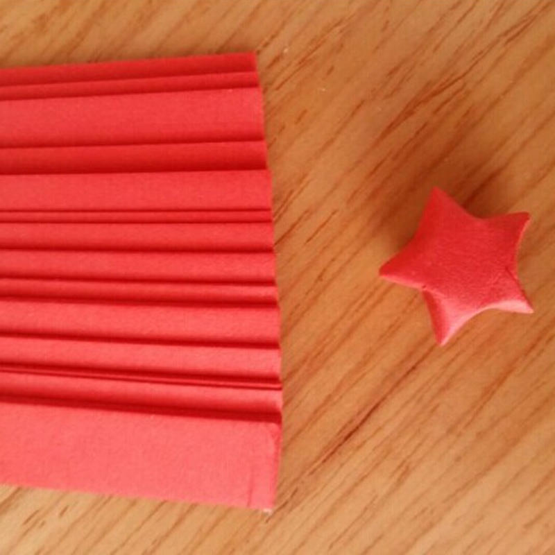 Origami Lucky Star Paper Strips Folding Paper Ribbons Colors
