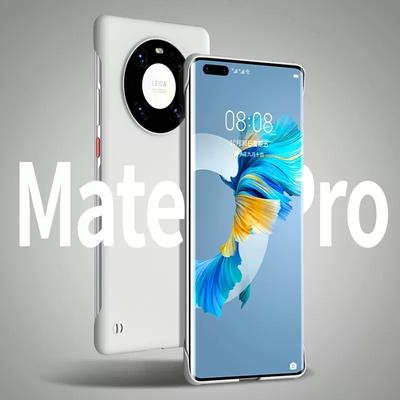 Твердый чехол-накладка из твердого ПК цвета конфет без рамки для Huawei Mate 60 50 40 30 Pro, ударопрочный, ультратонкий чехол