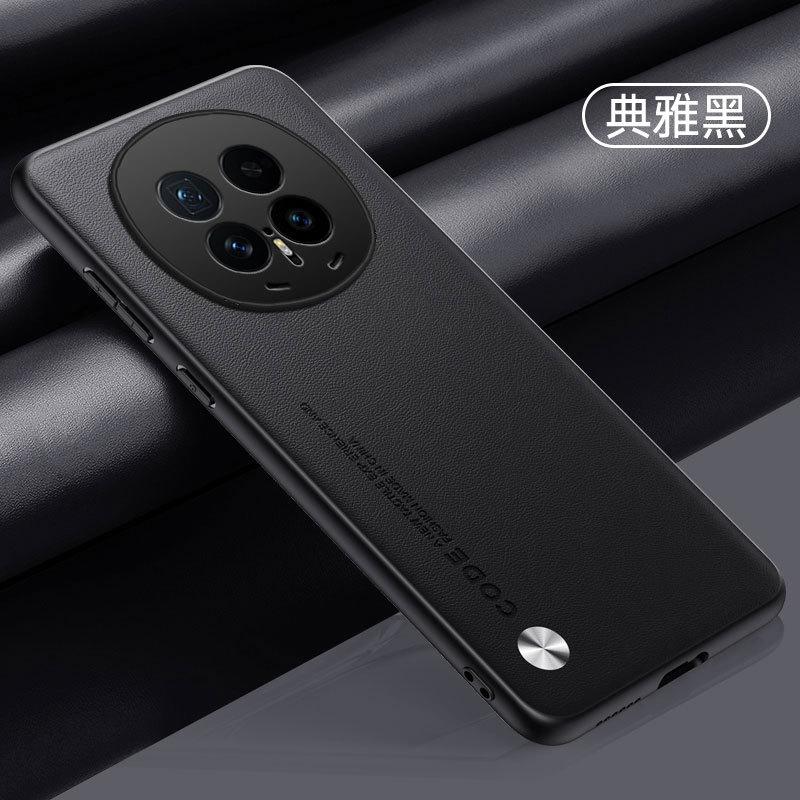 Подходит для Huawei Honor Magic8Pro однотонный кожаный чехол для мобильного телефона Honor X60Pro противоударный Honor X9C защитный чехол