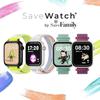 Montre connectée enfant - savefamily - savewatch plus 4g - gps - ultra mince - personnalisable