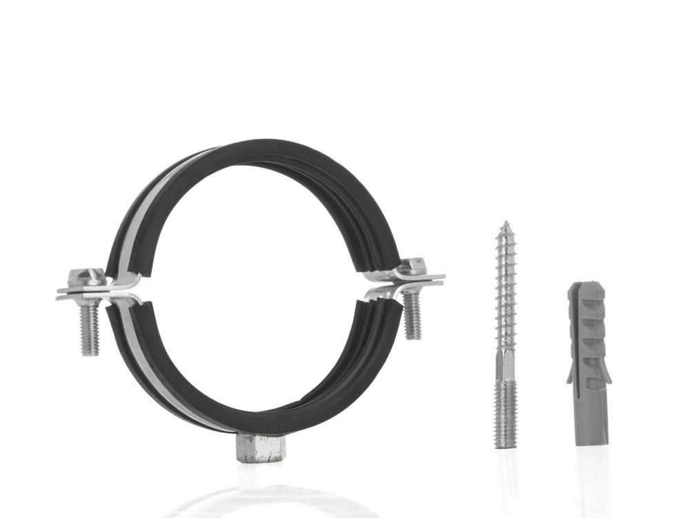Metal Clamp With Rubber For Pipes 3 8792Mm