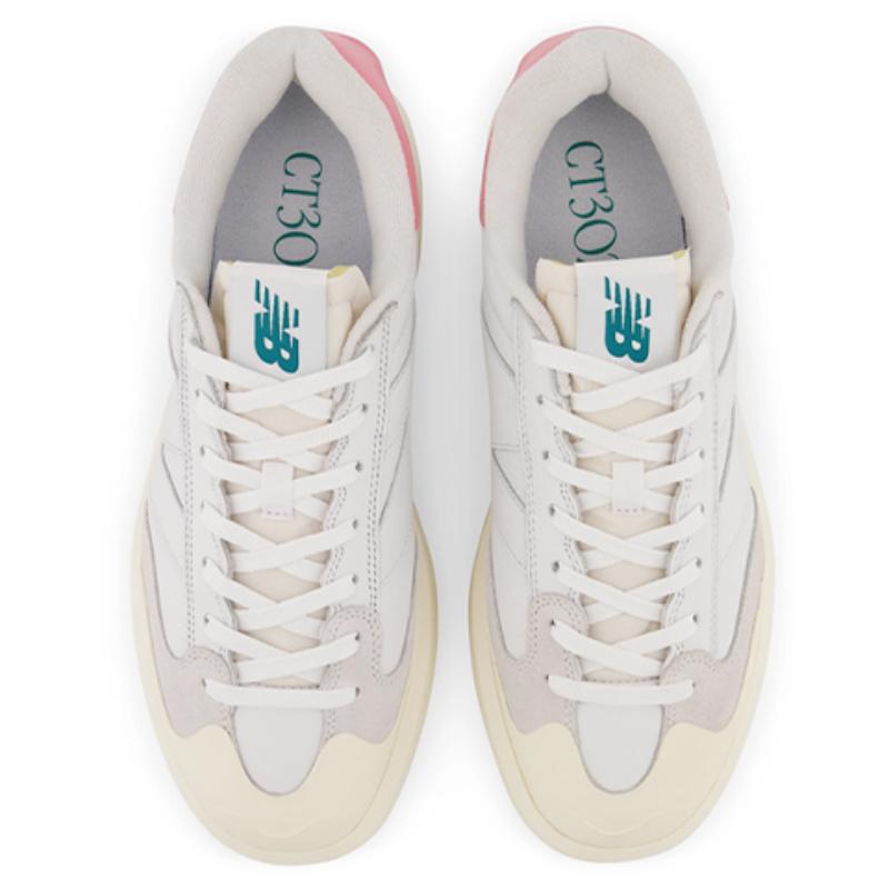 New Balance CT302 Белые Натурально-розовые Кроссовки CT302OC