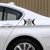 20x10 см Автомобильные наклейки Виниловая наклейка Тройная Лунная Богиня Викка Пятиконечная звезда Мотоцикл Декоративные аксессуары Премиум Прочные