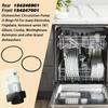 2Pcs Dishwasher O-Ring For Electrolux Frigidaire Rear 154246901 Front 154247001