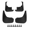 4pcs Mud Flaps Protective Weather Resistant Front Rear Side Splash Guards Replacement for Toyota