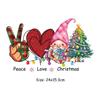 2023 Christmas Patch For Clothes Barbie Pink Clothes Stickers Diy Parches Ropa Heat Press Appliqued Iron On Heat Transfer Thermo