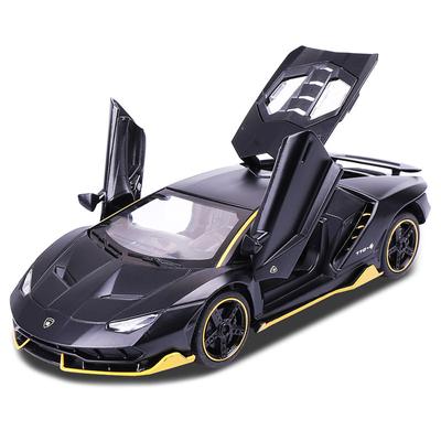 1/32 Lamborghini LP770 автомобиль литой спортивный автомобиль модель литой звук супер гоночный подъемный хвост детская игрушечная машинка для детей мальчик подарок