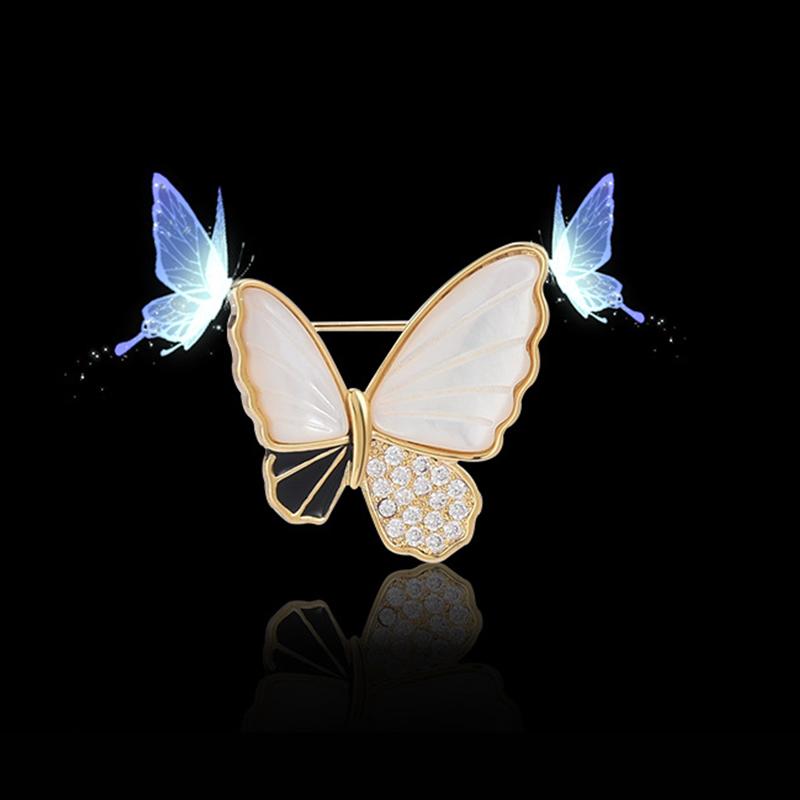 Senior Brooches Flower Leaf Brooch Pins for Women Suit Pendant Fashion Brooches Jewelry