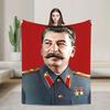 Ленин Иосиф Сталин Супер Теплые Одеяла Детские Взрослые Плюшевое Покрывало Смешное Для Дивана Кресла Фланелевое Постельное Покрытие Для Дивана-Кровати