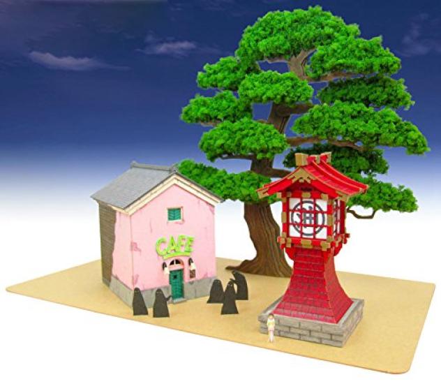 Sankei Studio Ghibli Series Spirited Away Mysterious Paper Craft 1/150 Town-5 MK07-28