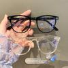 Прозрачные очки Винтажные Анти-синий свет Квадратная оправа Компьютерные очки Оптические очки Женские Мужские Очки
