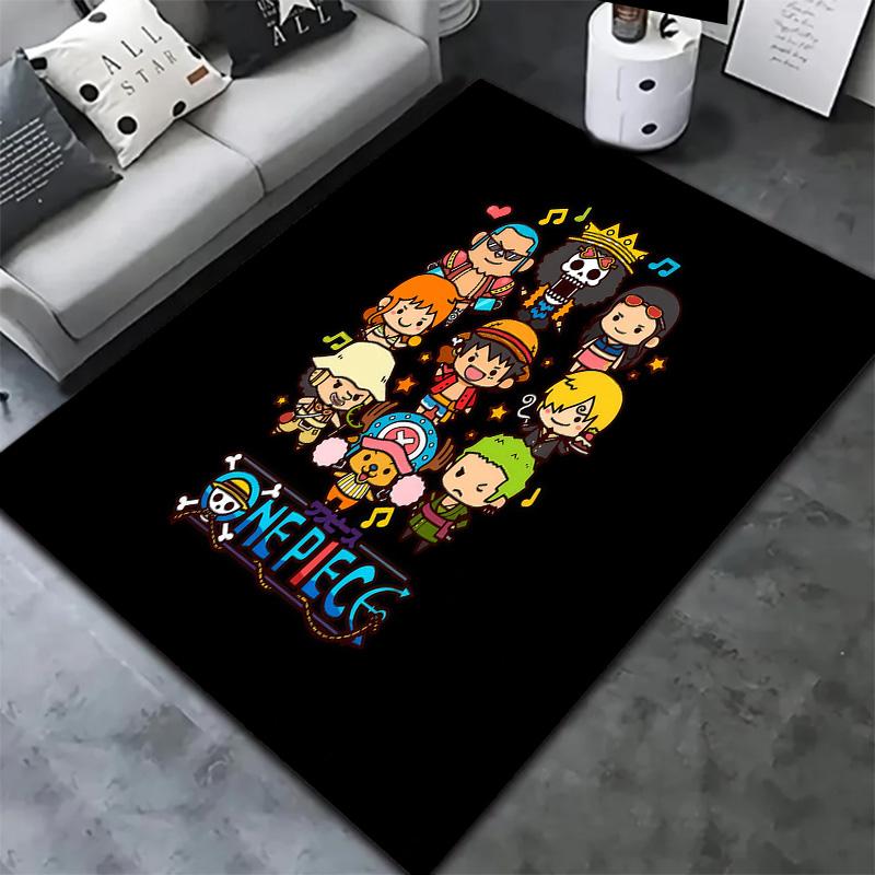 One Piece Anime Carpet Rug For Living Room Bedroom Home Sofa Decoration,kids Play Nonslip Floor Mat