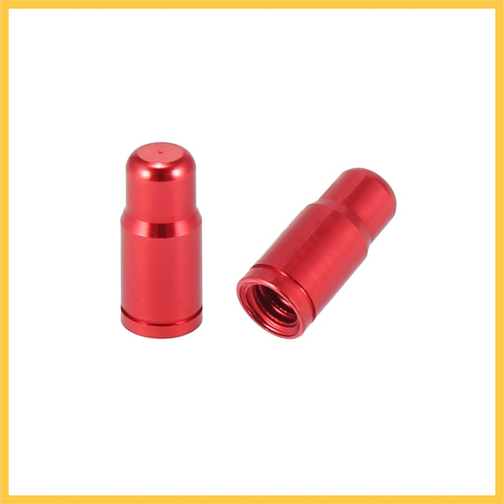 BULLSPANN Tire Valve Caps Valve Stem Caps Dust Valve Caps Aluminum Alloy French Type