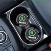 Diamond Rubber Non-slip Mat Water Cup Slot Pad Car Coaster For Skoda Rapid Kamiq Karoq Yeti Enyaq A7 Octavia Kodiaq Fabia Superb