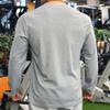 Мужские футболки для мышц с длинным рукавом и круглым вырезом, футболка для фитнеса в спортзале, мужская повседневная спортивная футболка для ежедневного использования в уличной одежде