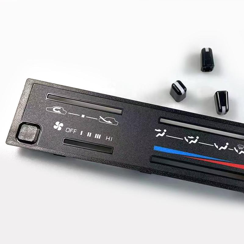 55519-89143 Heater Climate Control Faceplate With 4 Knobs Fit For Toyota Pickup 4Runner 1988 1987 1986 1985 1984