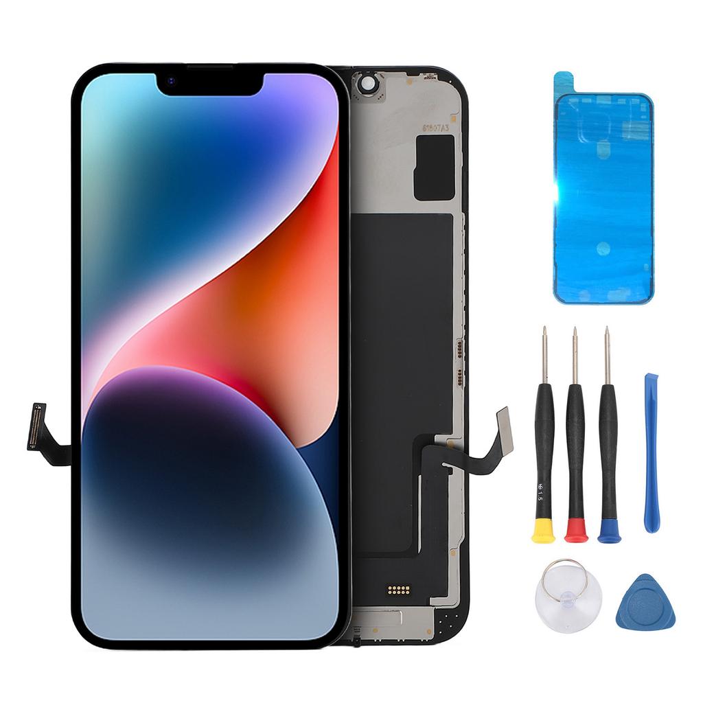 Замена экрана 6,1-дюймовый сенсорный дисплей Incell 3D Digitizer в сборе с ремонтным комплектом для IOS 14
