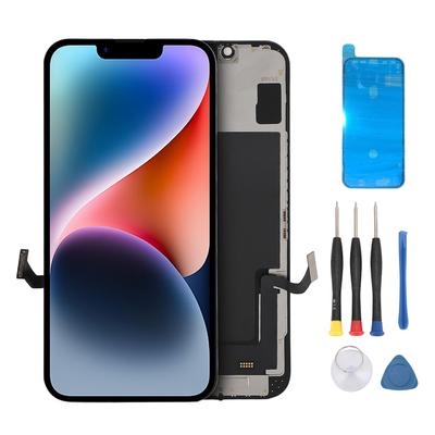 Замена экрана 6,1-дюймовый сенсорный дисплей Incell 3D Digitizer в сборе с ремонтным комплектом для IOS 14