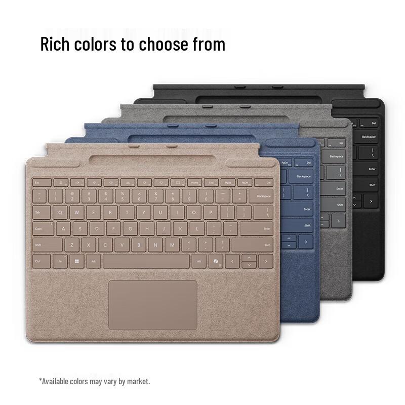 Microsoft Клавиатура Surface Pro со слотом для Slim Pen